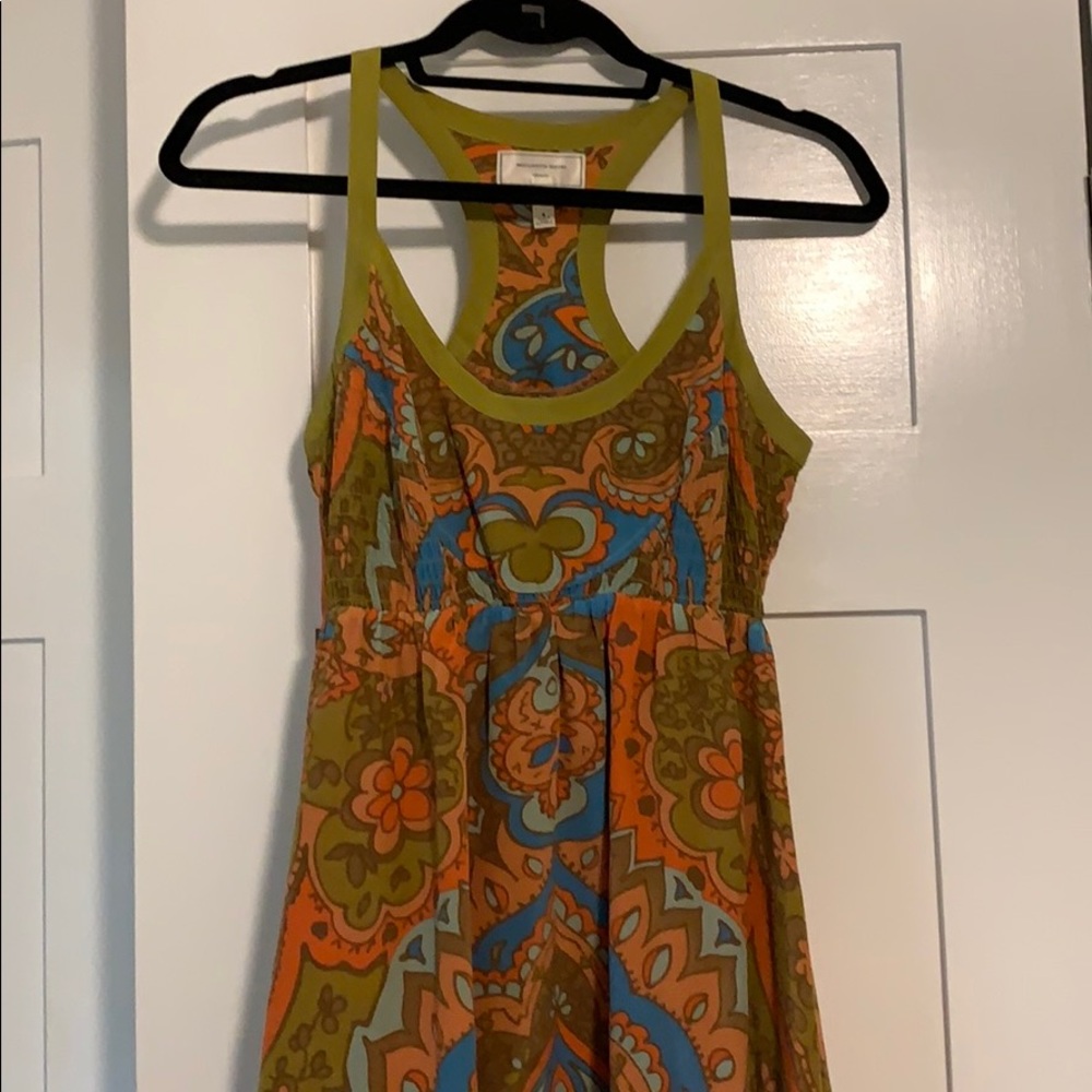 Racerback Silk Dress